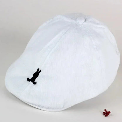 Enliven your little one's charm and coziness with our endearing cotton hat featuring a rabbit design in white, khaki, blue, and grey! Perfect for ages 1 to 5, this hat offers both fashion and functionality.