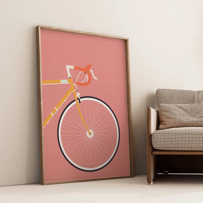 For the bike enthusiasts out there, we have the perfect canvas art for your sporty child's bedroom!