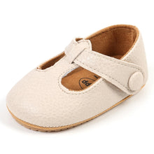 Load image into Gallery viewer, Experience unmatched cuteness with these Mary Jane dress shoes for your little one! Available in a variety of colors, these shoes bring style and comfort to your baby&#39;s wardrobe. From newborn to 18 months, your little one will be the most stylish and adorable on the block!
