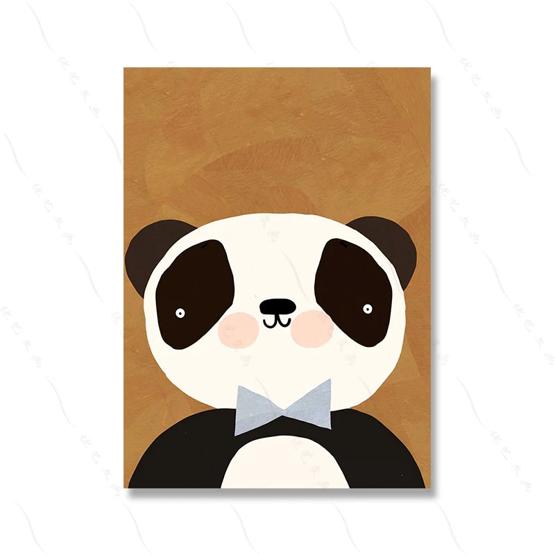 Nordic Animals Art on Canvas