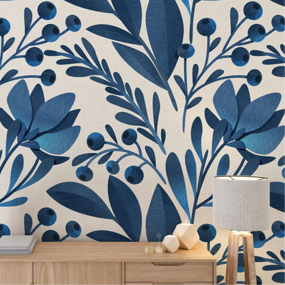 Enhance your child's bedroom or playroom with our teal floral wallpaper. This one-of-a-kind wallpaper is water-resistant, moisture-resistant, mold-resistant, and has sound-absorbing properties, making it ideal for a playful and practical area. Indulge your creativity and revamp your child's room with this exclusive wallpaper now.