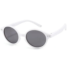 Load image into Gallery viewer, Experience the ultimate in sun protection for your little ones with our Ultra-light Baby and Toddler Sunglasses! These polarized, anti-UV shades are perfect for children ages 0-3 years. Keep your child&#39;s delicate eyes safe from harmful rays in retro round frames that are flexible and lightweight. Choose from multiple colors to fit your child&#39;s unique style. Trust us, these sunglasses are a must-have for any parent who values their child&#39;s well-being. Order now and see the difference they make!
