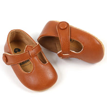 Load image into Gallery viewer, Experience unmatched cuteness with these Mary Jane dress shoes for your little one! Available in a variety of colors, these shoes bring style and comfort to your baby&#39;s wardrobe. From newborn to 18 months, your little one will be the most stylish and adorable on the block!
