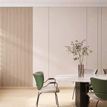 Load image into Gallery viewer, Decorate your teen&#39;s bedroom in style with this beautiful wood slats mural. This mural is crafted with extra thick paint that won&#39;t suffer from static, water, mold, or fire damage. Its natural and formaldehyde-free design is not only safe but also environmentally friendly. Requires wallpaper glue-paste for installation (not included). Some mural wallpaper types are self-adhesive. Time to make your teen&#39;s room unique and inspiring. 

