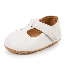 Load image into Gallery viewer, Experience unmatched cuteness with these Mary Jane dress shoes for your little one! Available in a variety of colors, these shoes bring style and comfort to your baby&#39;s wardrobe. From newborn to 18 months, your little one will be the most stylish and adorable on the block!
