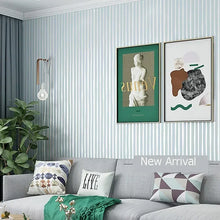 Load image into Gallery viewer, Modern Vertical Stripe Wallpaper | Multiple Colors
