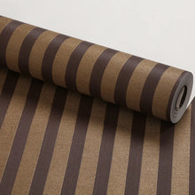 Load image into Gallery viewer, Modernize your teenager&#39;s bedroom with this stylish and practical striped wallpaper. Available in multiple colors, the formaldehyde-free, waterproof vinyl material is easy to install and provides a mildew-resistant, fireproof, and moisture-proof finish. Transform their room in seconds with this unique wallpaper and add a touch of personality.
