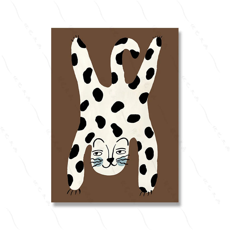 Nordic Animals Art on Canvas