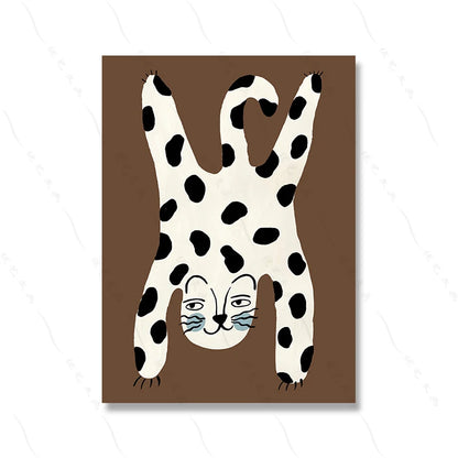 Nordic Animals Art on Canvas