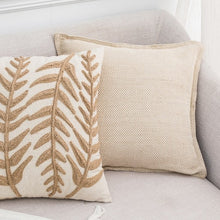 Load image into Gallery viewer, Add a touch of style and sophistication to your child&#39;s bedroom with this trendy taupe faux linen pillow cover! Super soft and comfy, it&#39;s great for cuddling up with your favorite book. Select from two colors and two shapes for a one-of-a-kind look that will make any space look oh-so-chic!  Size: 17.71. x 17.71 inches (45cm x 45cm)  Material: Cotton, Polyester
