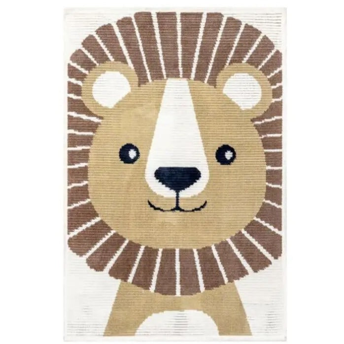 Transform any room into an oasis of lion-y luxury with this cozy and cuddly Fluffy Lion Rug! Crafted from polyester fiber and plush to the touch, it'll make your kid's bedroom the envy of the pride. Soft, skin-friendly, and easy to clean - you'll love this rug roarin' good time!   Sizes: 15.74 x 23.62 inches (40cm x 60cm) 23.62 x 35.43 inches (60cm x 90cm) 31.49 x 62.99 inches (80cm x 160cm) 39.37 x 62.99 inches (100cm x 120cm) 39.37 x 62.99 inches (100cm x 160cm)