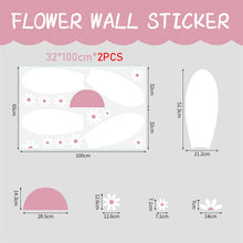 Load image into Gallery viewer, Feel the bliss of a summer day with our Daisy Wall Decal! This gorgeous self-adhesive decal is 39.37 x 25.59 inches in size and made from waterproof PVC, perfect for bringing gorgeous color and warmth to any room! Transform your home with the beauty of nature and the joy of a Daisy Wall Decal! 

