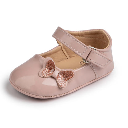 Give your little one the royal treatment with these adorable princess shoes. Designed to provide comfort and style from newborn to 18 months, these shoes will keep your precious baby feeling pampered and looking stylish. With their soft material and cute design, they're sure to become a favorite for both you and your baby!