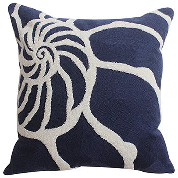 Transform your child's bedroom or playroom into an ocean paradise with these beautifully embroidered navy and white pillows. Each design is perfect for your little sea lover and will add a touch of coziness and style to their space. Bring the wonders of the ocean to life with these must-have pillows!