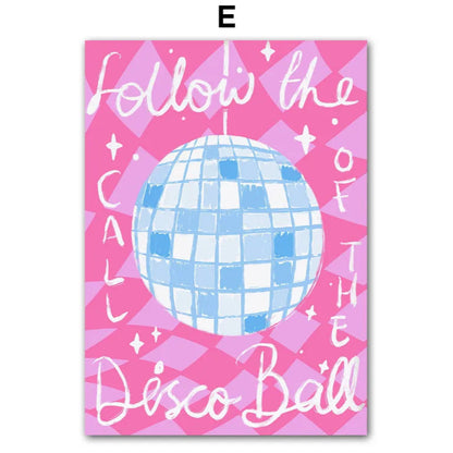 Bring some cute teenage bedroom vibes to your kid's walls with this amazing art on canvas. Instantly transform your child's room into a dreamy paradise!