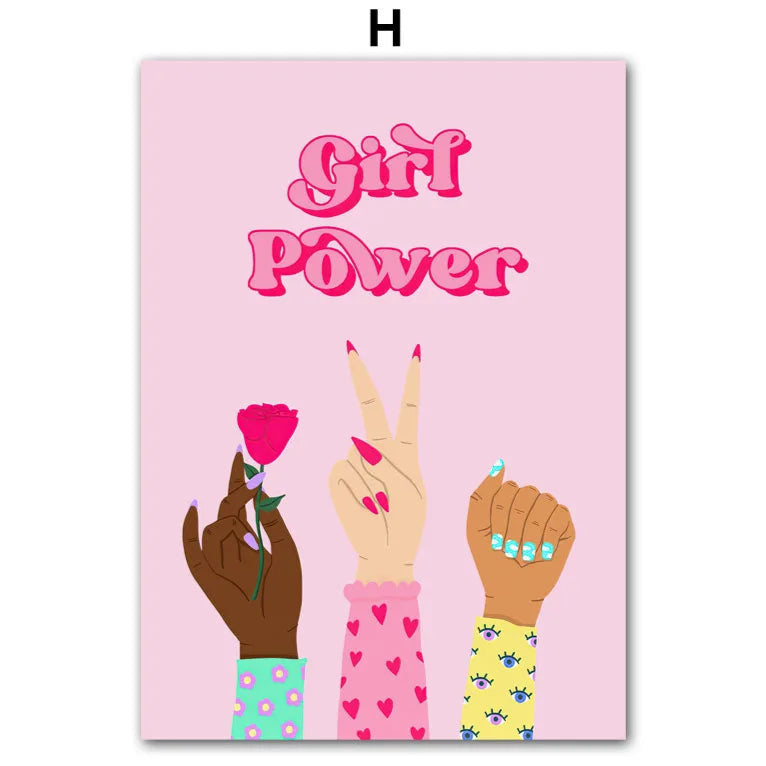 Bring some cute teenage bedroom vibes to your kid's walls with this amazing art on canvas. Instantly transform your child's room into a dreamy paradise!