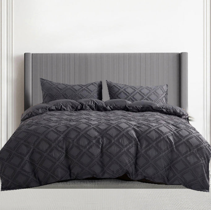 Classic Grey Bedding Set | Multiple Sizes