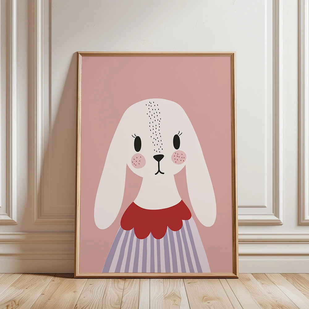 Playful pups on canvas bring whimsical charm to your little one's bedroom or teen's hangout space. These adorable doggy designs add a pawsome touch to any playroom wall!