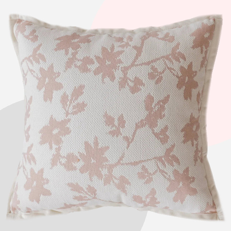 Pink flower pillow cover. Indulge in the adorably charming French Pink Plush Pillow Cases, available in multiple designs! Perfect for your children's bedrooms, these pillow covers are sure to bring joy and comfort. Choose from 3 delightful options to add a touch of cuteness to any room. Pillow inserts not included.