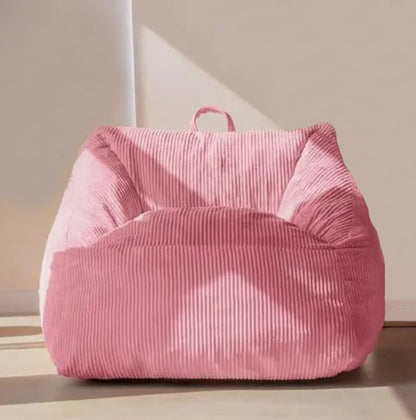 Unleash the fun with this awesome bean bag chair for your kiddo's room or play space! Packed with top-notch, dense, and resilient memory foam, this bean bag offers unbeatable support for a comfy sit. Its sturdy construction ensures long-lasting shape and durability.