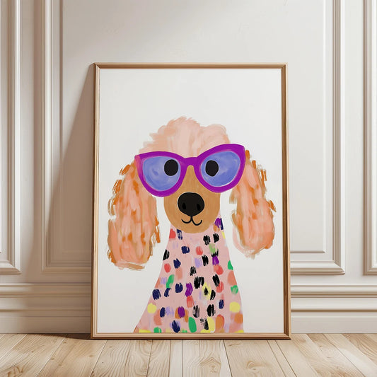 Playful pups on canvas bring whimsical charm to your little one's bedroom or teen's hangout space. These adorable doggy designs add a pawsome touch to any playroom wall!