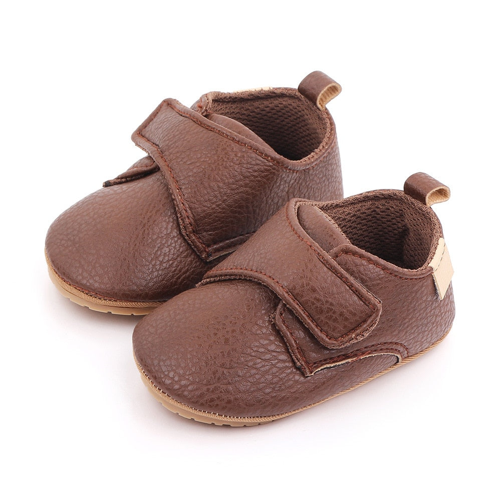 Classic Leather Baby Shoes | Multiple Colors