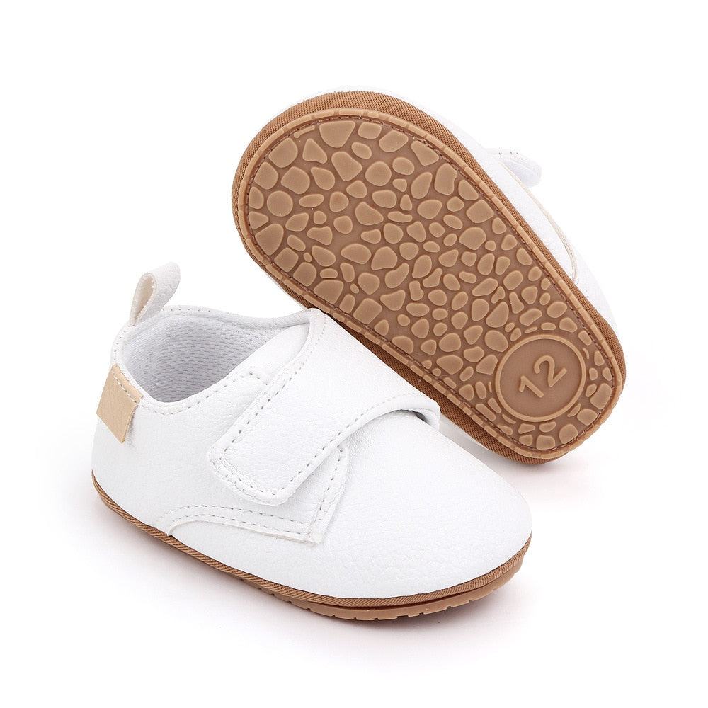 Classic Leather Baby Shoes | Multiple Colors