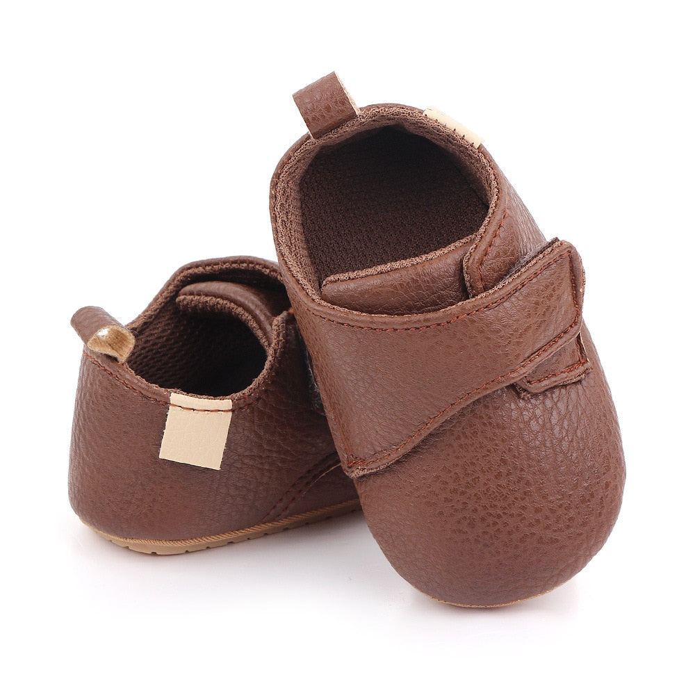 Classic Leather Baby Shoes | Multiple Colors