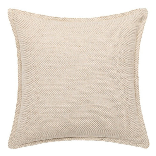 Add a touch of style and sophistication to your child's bedroom with this trendy taupe faux linen pillow cover! Super soft and comfy, it's great for cuddling up with your favorite book. Select from two colors and two shapes for a one-of-a-kind look that will make any space look oh-so-chic!  Size: 17.71. x 17.71 inches (45cm x 45cm)  Material: Cotton, Polyester