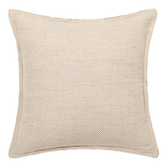 Add a touch of style and sophistication to your child's bedroom with this trendy taupe faux linen pillow cover! Super soft and comfy, it's great for cuddling up with your favorite book. Select from two colors and two shapes for a one-of-a-kind look that will make any space look oh-so-chic!  Size: 17.71. x 17.71 inches (45cm x 45cm)  Material: Cotton, Polyester