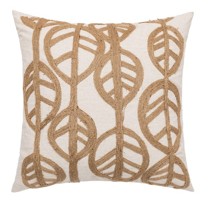 Let your kiddo lounge in luxury with this Leaves Aesthetic Throw Pillow Cover! Its taupe hue and embroidered leaves pattern add a touch of sophistication to your nursery or kiddo’s room, while its soft and comfortable construction keeps them cozy and comfy (like a hug from the best teddy bear ever!). Woot woot!