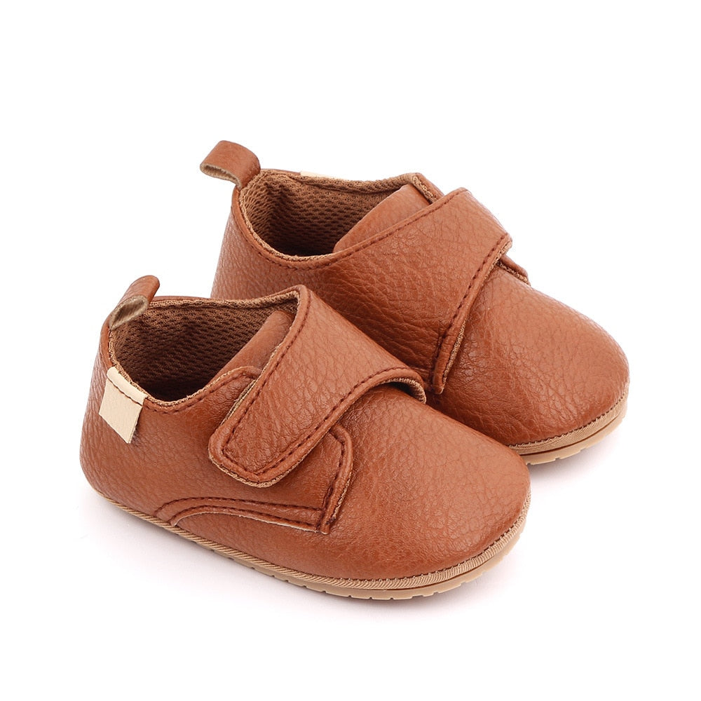 Classic Leather Baby Shoes | Multiple Colors