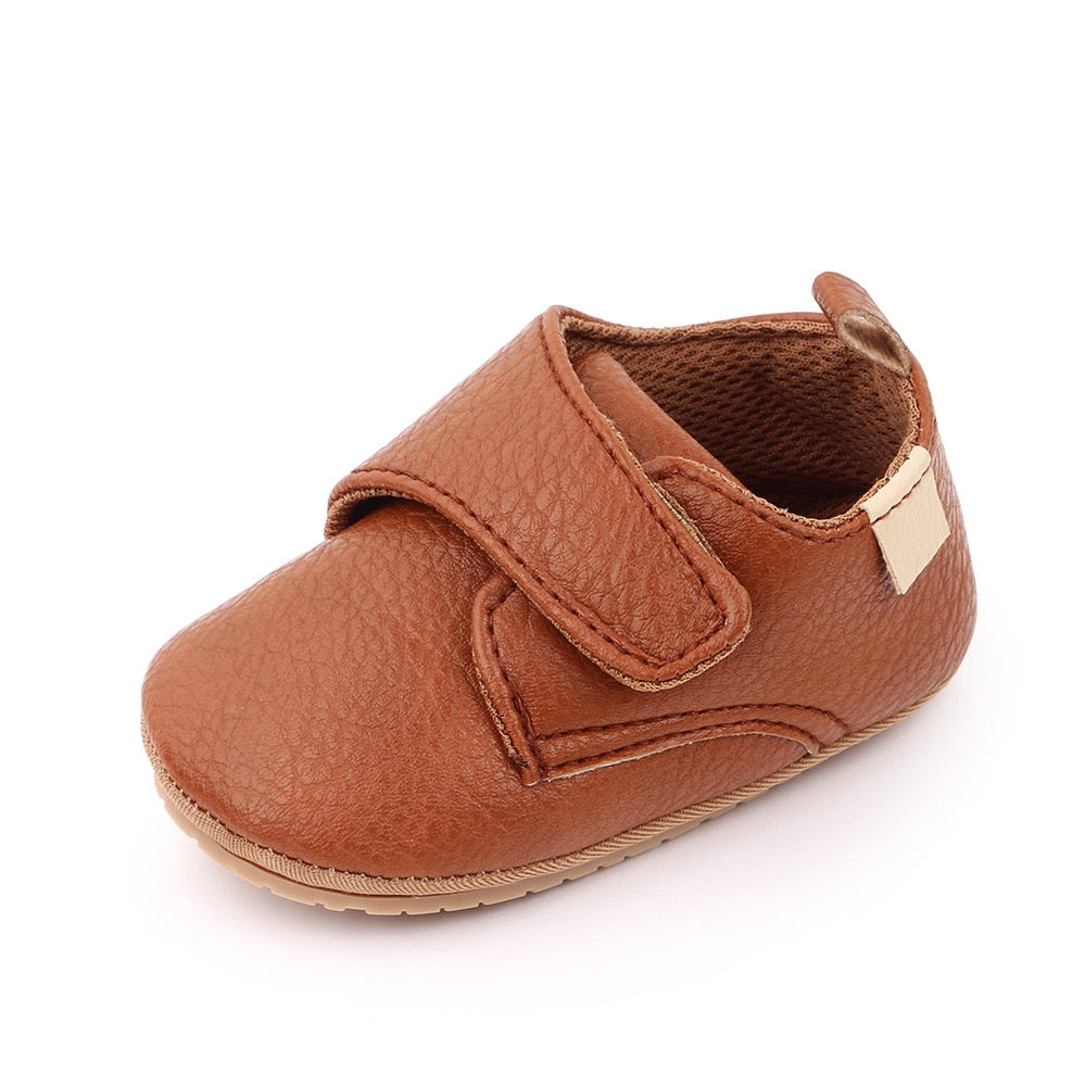 Classic Leather Baby Shoes | Multiple Colors