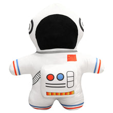 Load image into Gallery viewer, Cool space traveller pillows for your kid&#39;s bedroom. This cotton pillow comes in 2 designs. Size: 12.2 x 15.74 inches (31cm x 40cm).
